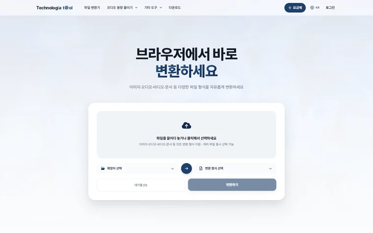 Technologia Tool 화면